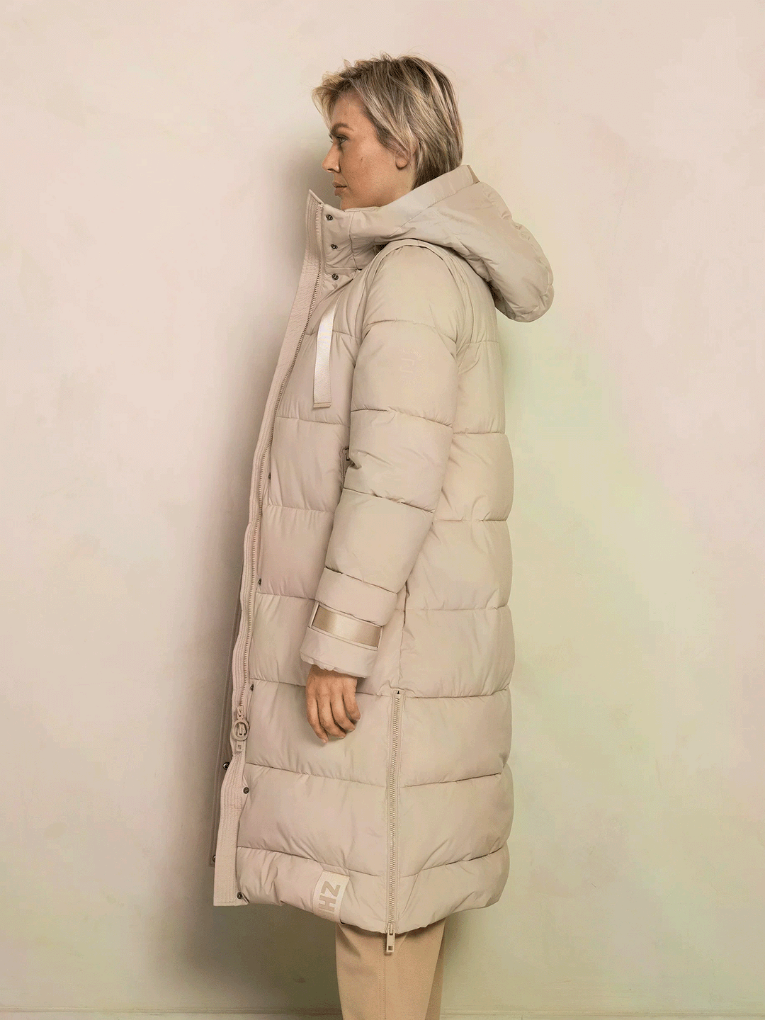 Steppmantel/Weste ISI MAX New Creme