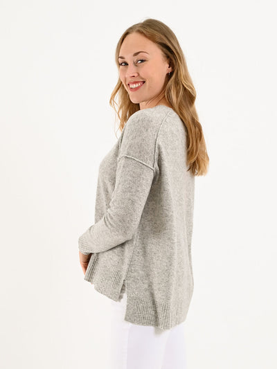 Kaschmirpullover Kenza Grau