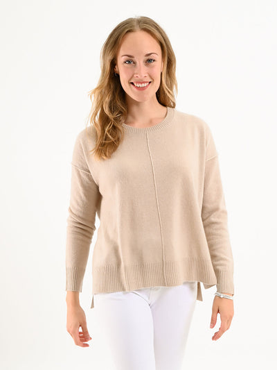 Kaschmirpullover Kenza Beige