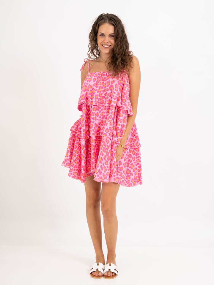 Kleid Rosa Leo