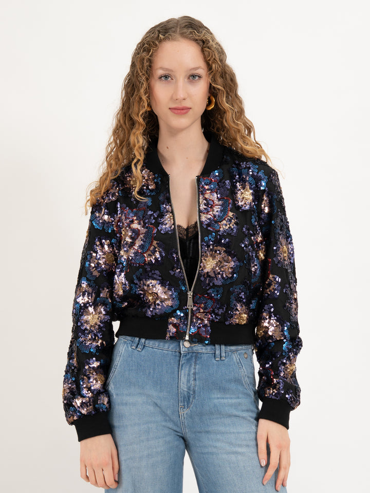 Blouson Flower Blue