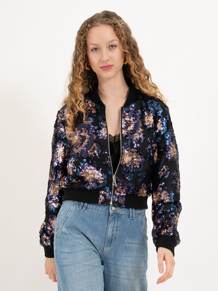 Blouson Flower Blue