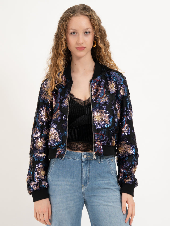 Blouson Flower Blue