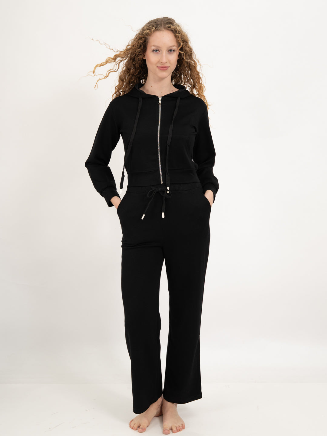 Homewearhose Schwarz