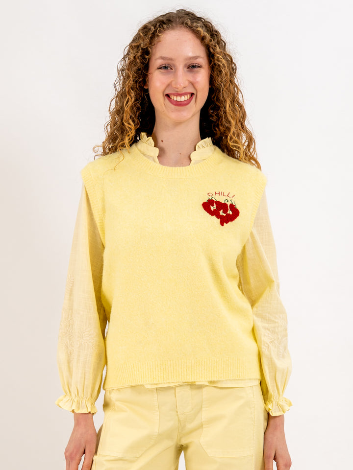 Pullunder Chilli Yellow
