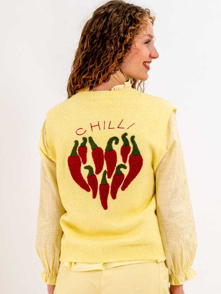 Pullunder Chilli Yellow