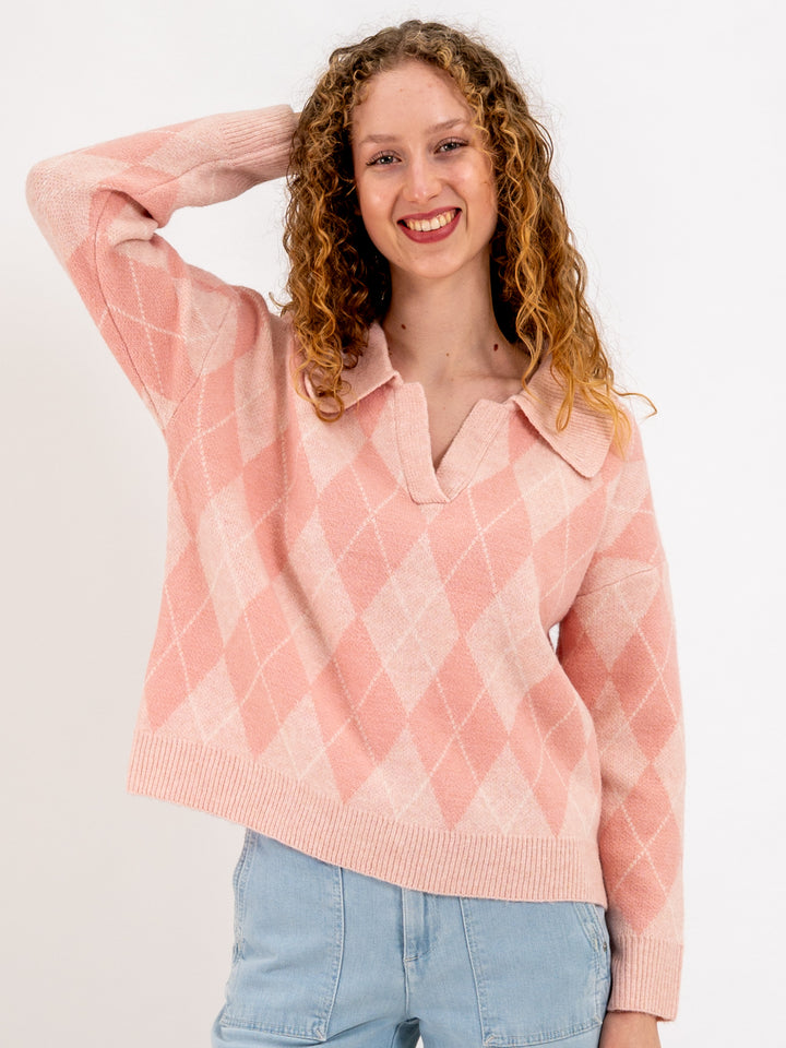 Pullover Raute Rosa