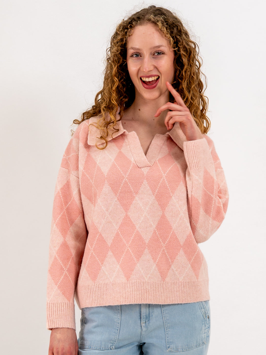 Pullover Raute Rosa