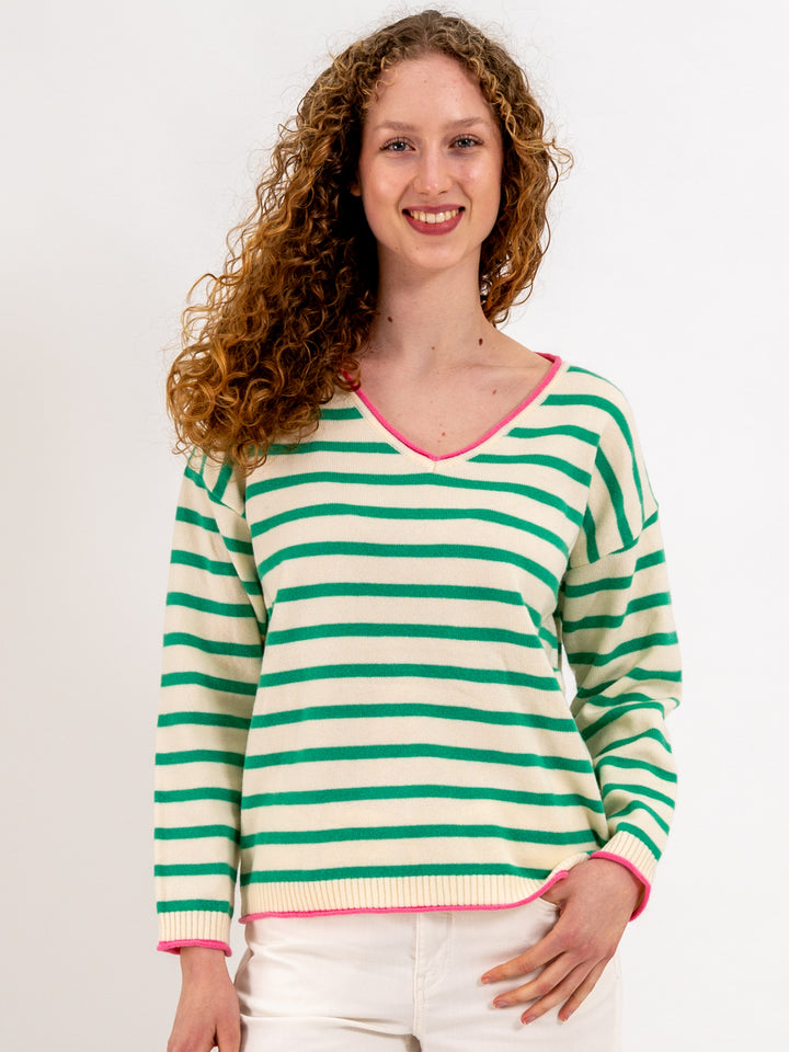 Pullover St. Tropez Grün