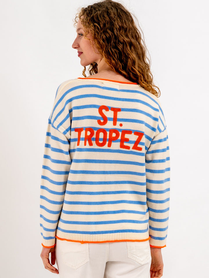 Pullover St. Tropez Blau