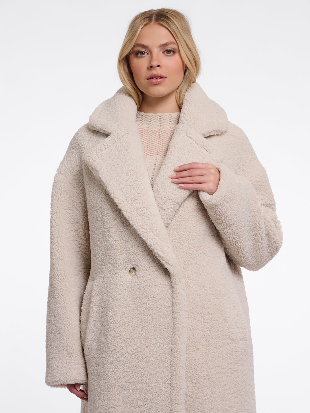 Fake Fur Mantel Elicia Birch