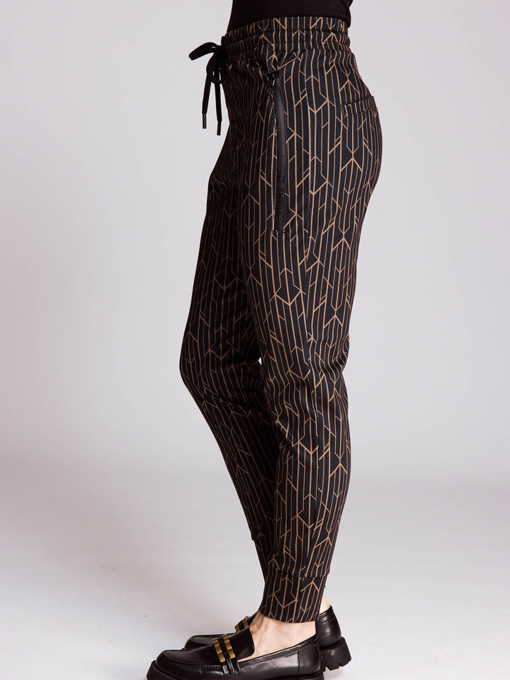 Joggpant Fabia Geometric