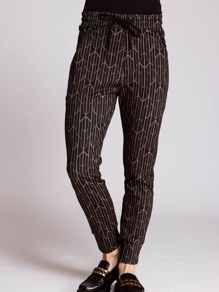 Joggpant Fabia Geometric