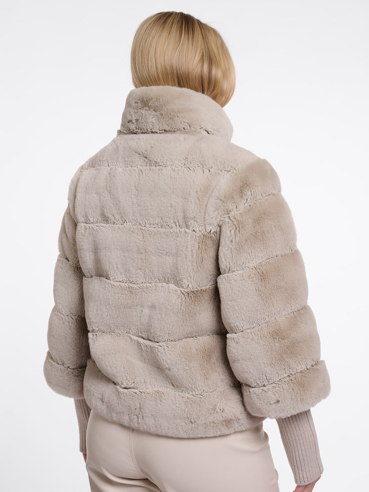 Fake Fur Jacke Feline Birch