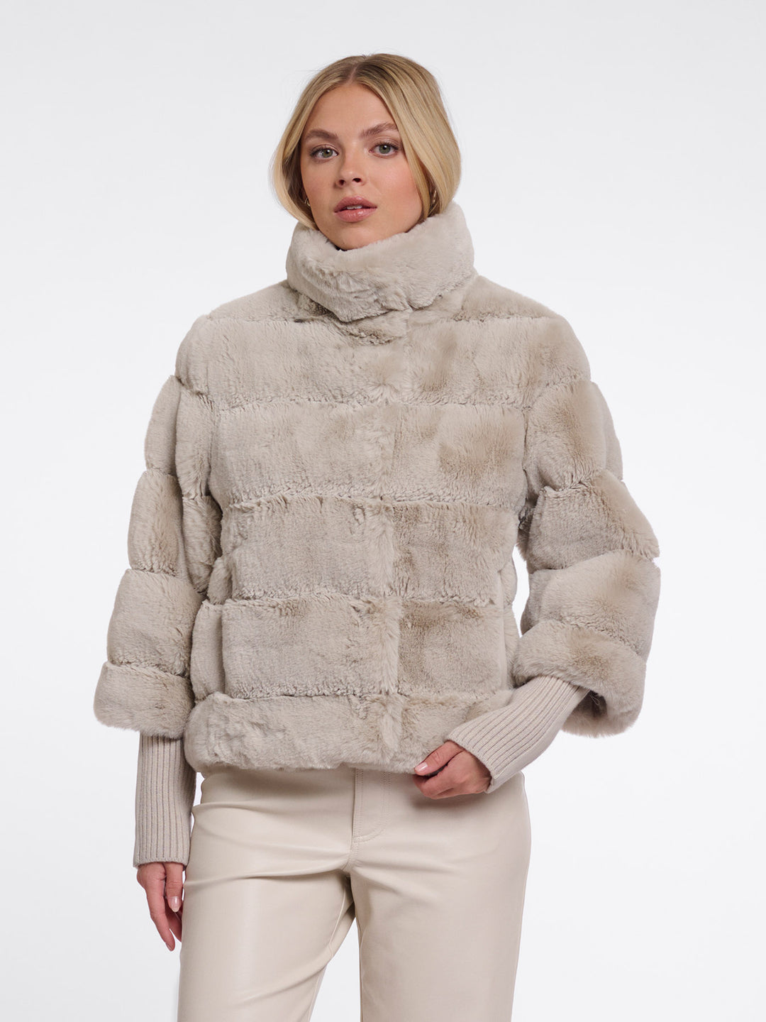 Fake Fur Jacke Feline Birch