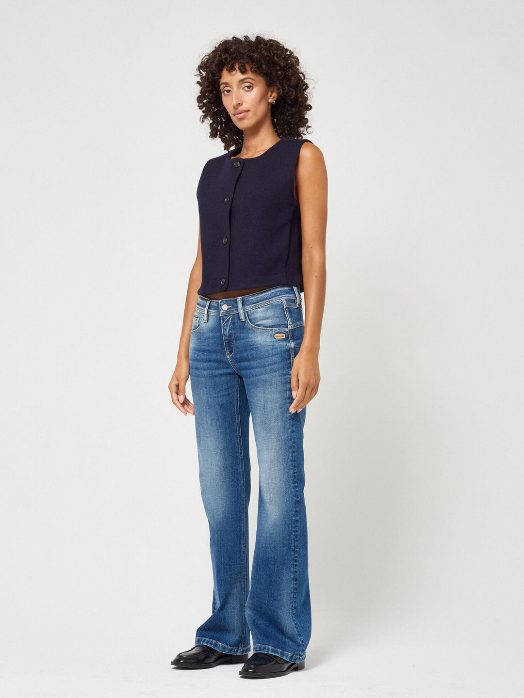 Jeans 94Amelie Flared Auth Vint Wash