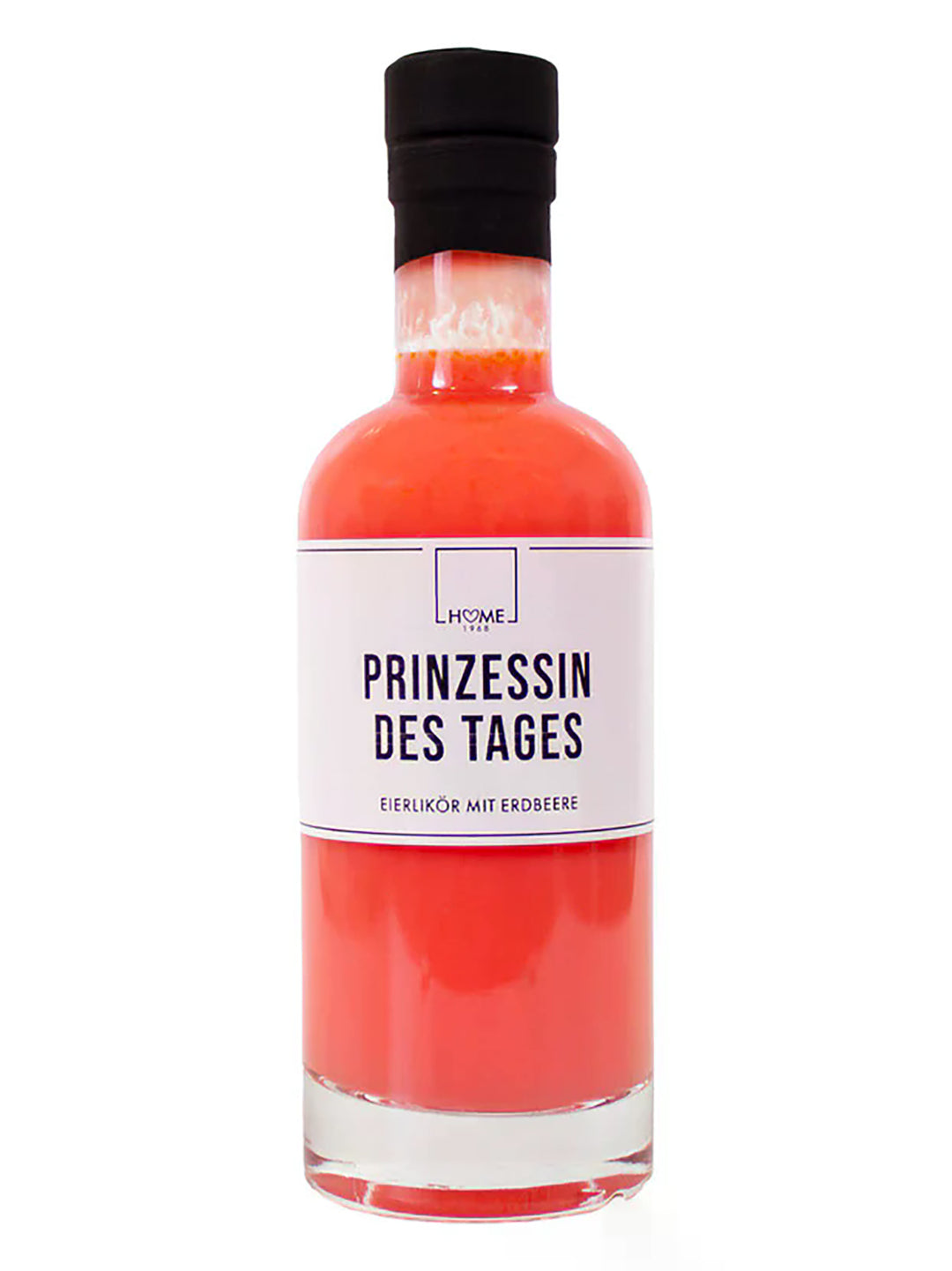 Prinzessin des Tages Eierlikör mit Erdbeeren