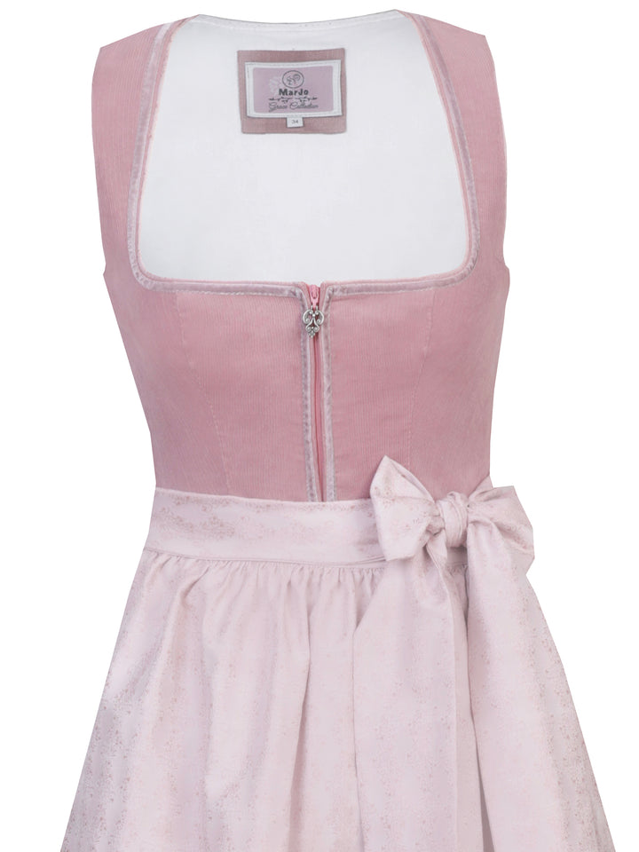 Dirndl Marilena in Puder Rosa