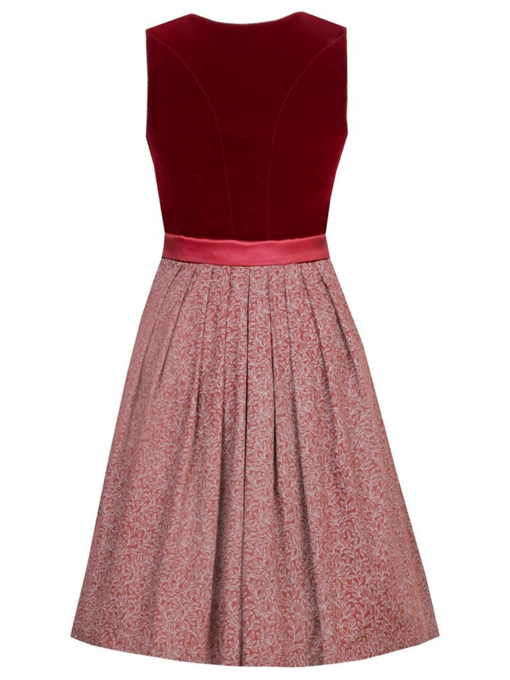 Samtdirndl Elisabeth in Palisander
