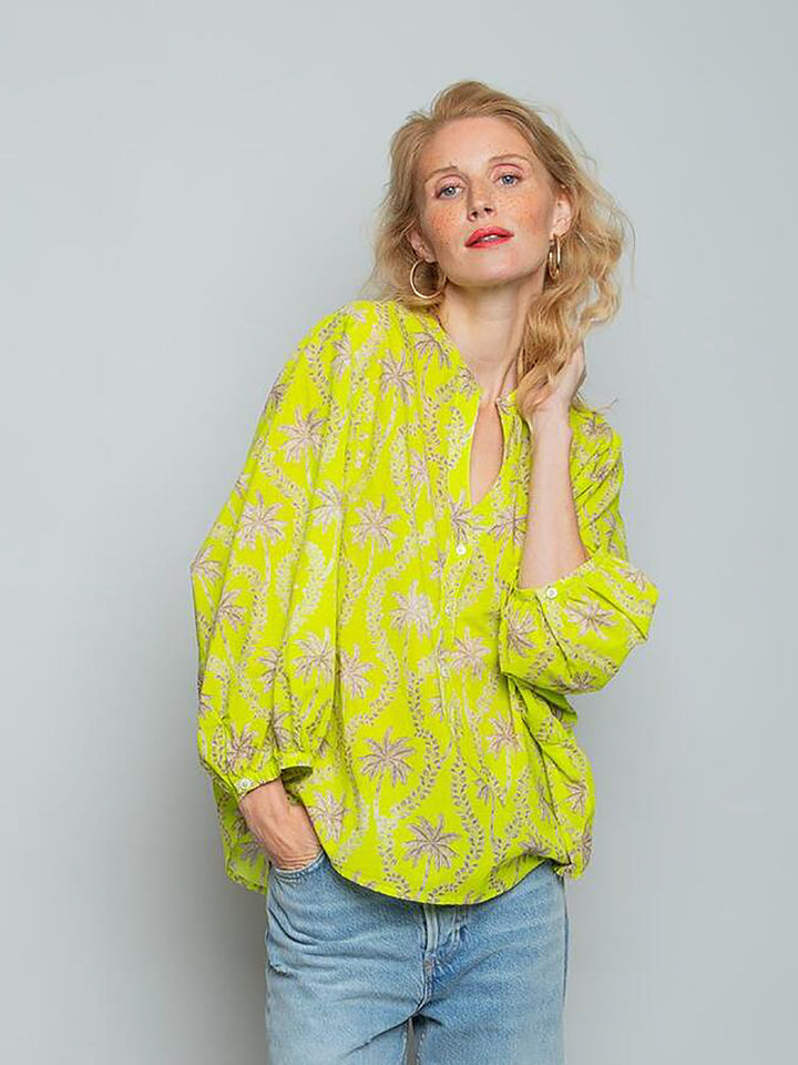 Shirtbluse mit Ballonärmel Lemon Tree