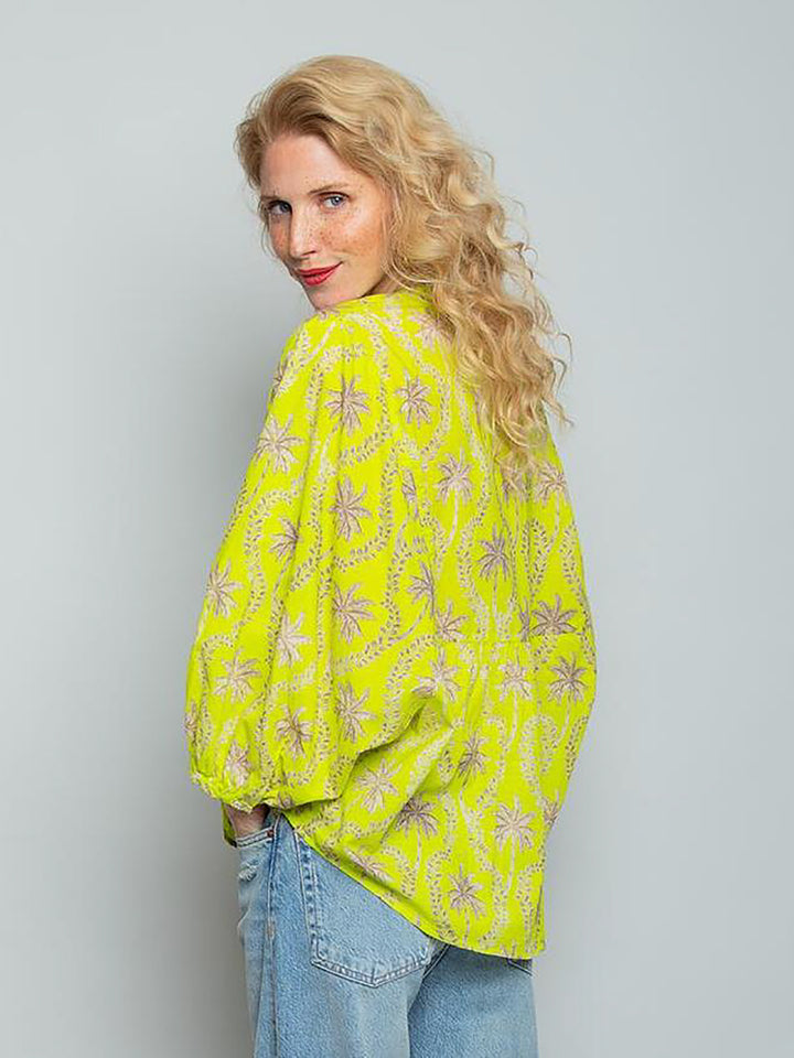 Shirtbluse mit Ballonärmel Lemon Tree
