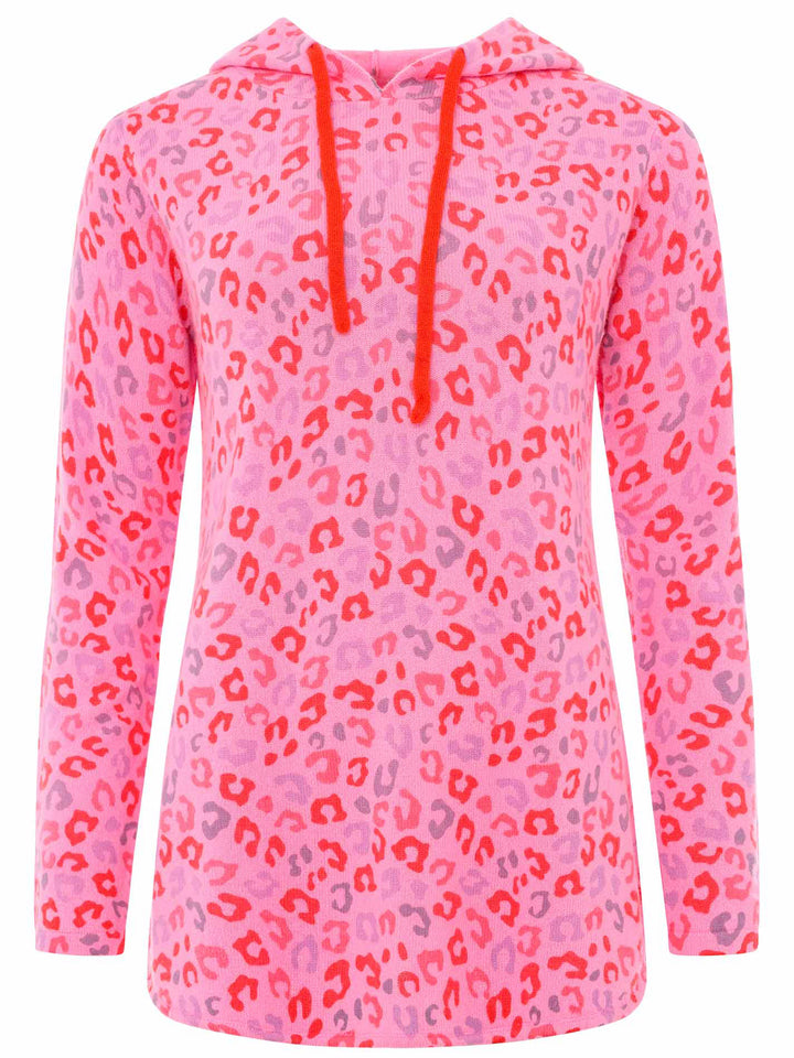 Kaschmir Hoodie Leo Pink