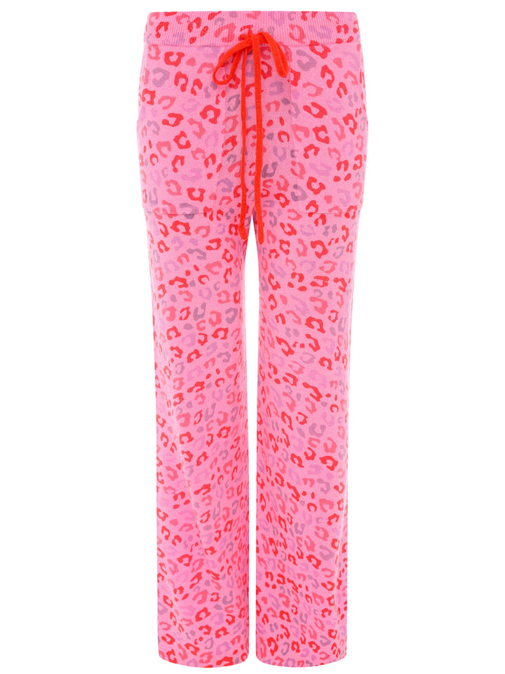 Kaschmir Hose Leo Pink