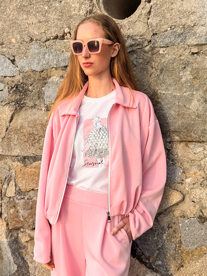 Blouson Rosa