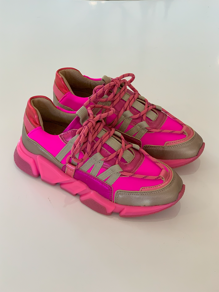 Sneaker Los Angeles Stone Fuchsia