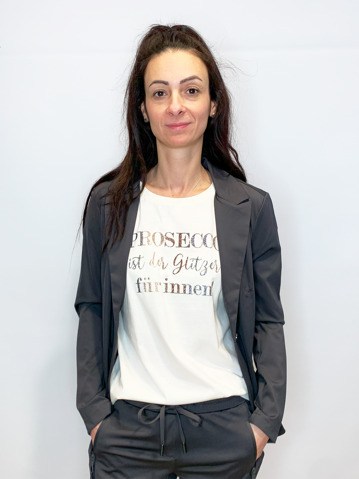 T-Shirt PROSECCO IST DER GLITZER FÜR INNEN