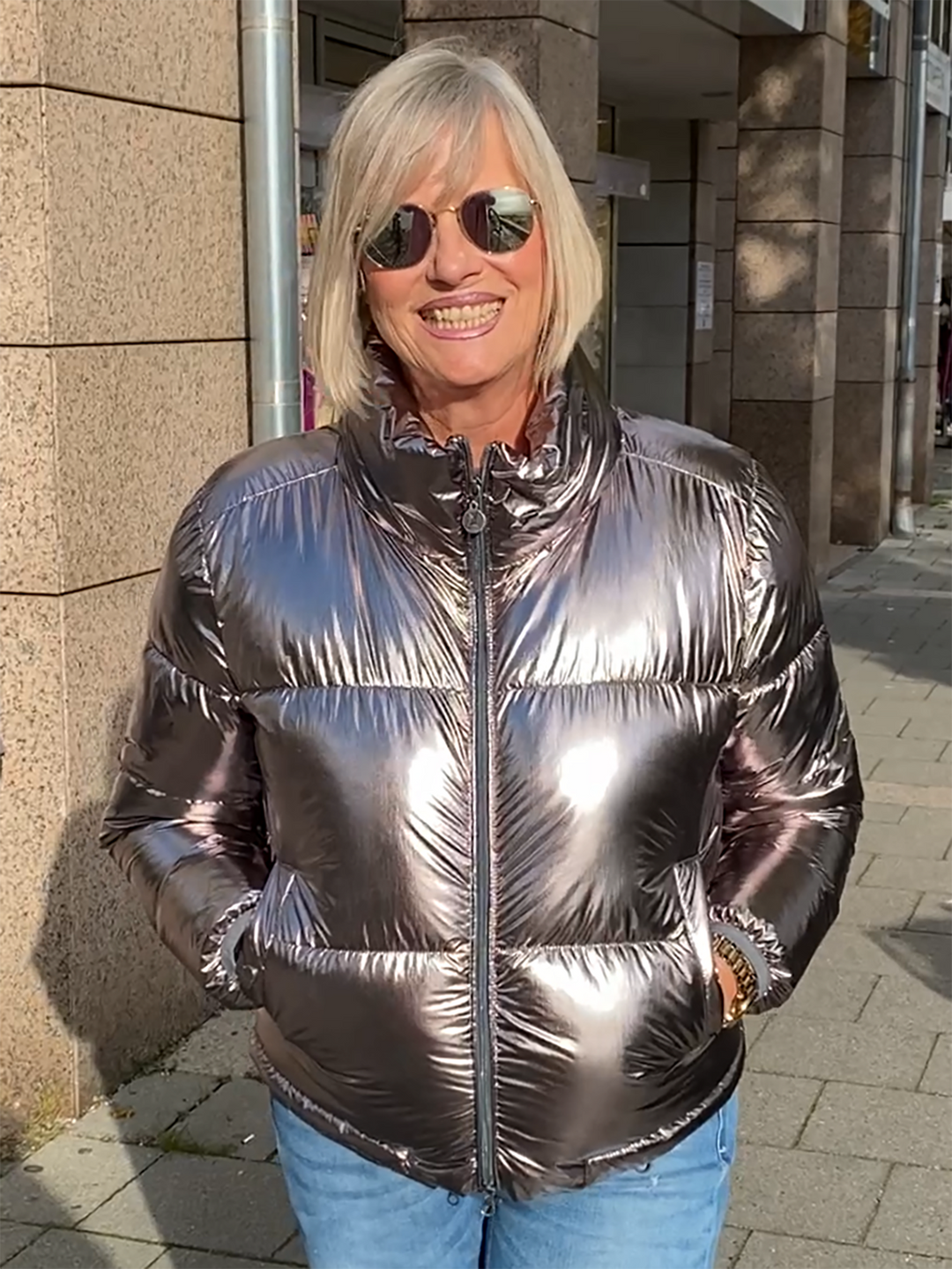 Bomberjacke Thermolite in Gun