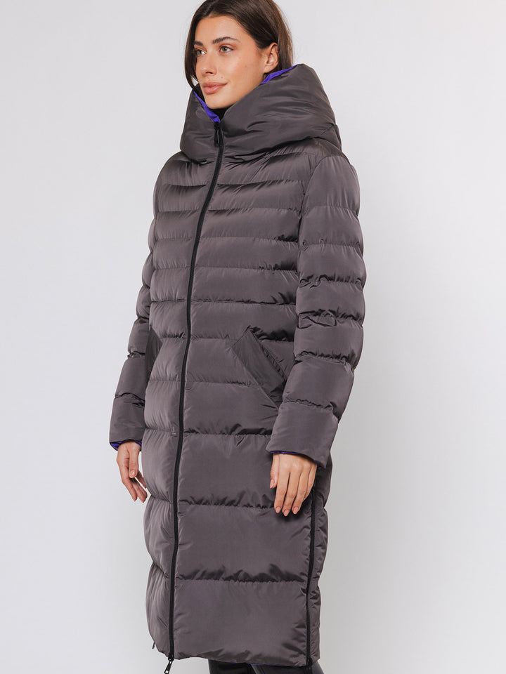 Wendemantel Keila Graphit Purple