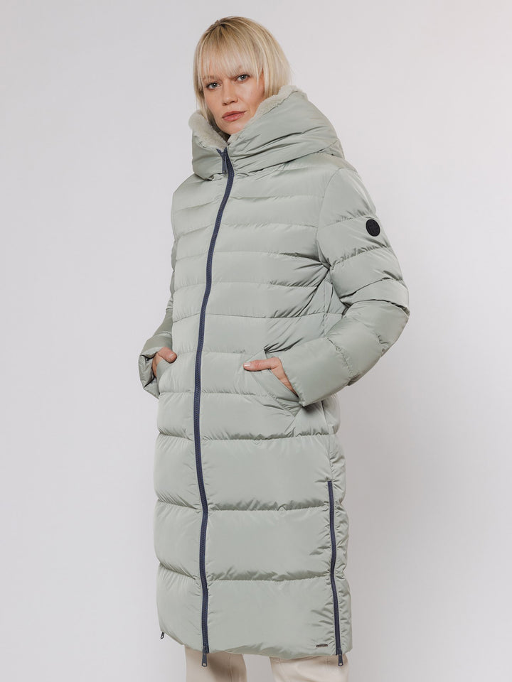 Steppmantel Keilafur Artichoke
