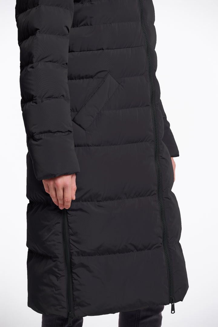 Mantel Keilafur Black