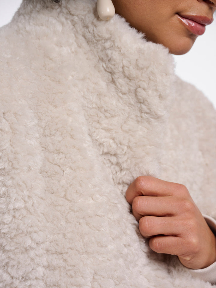 Fake Fur Jacke Kion Birch