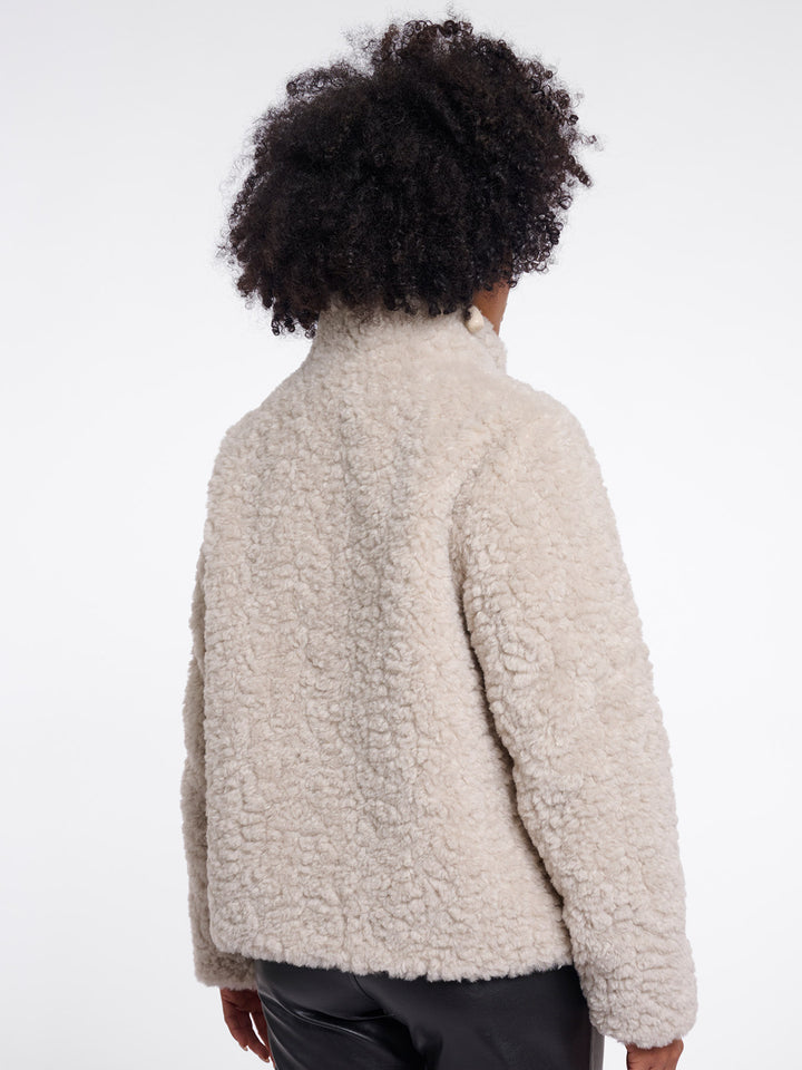 Fake Fur Jacke Kion Birch