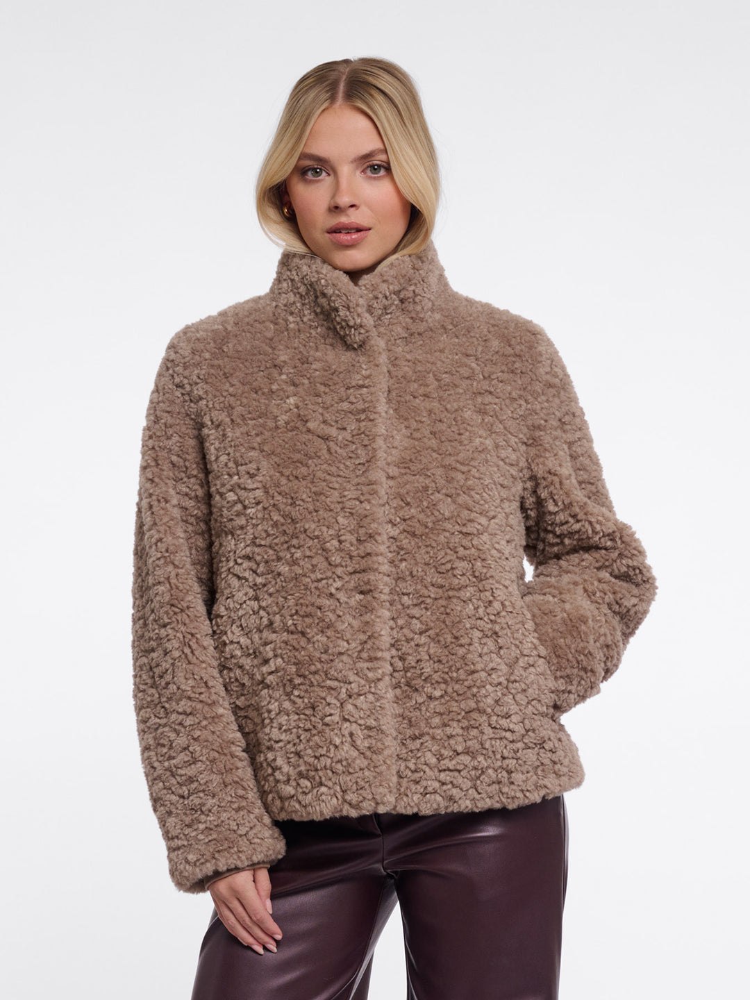 Fake Fur Jacke Kion Mocha Latte