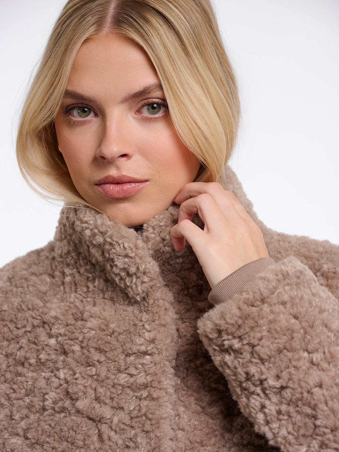 Fake Fur Jacke Kion Mocha Latte
