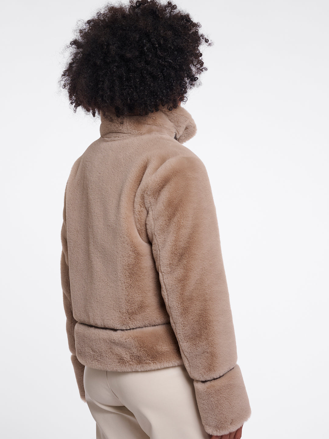 Fake Fur Jacke Lambra Oat