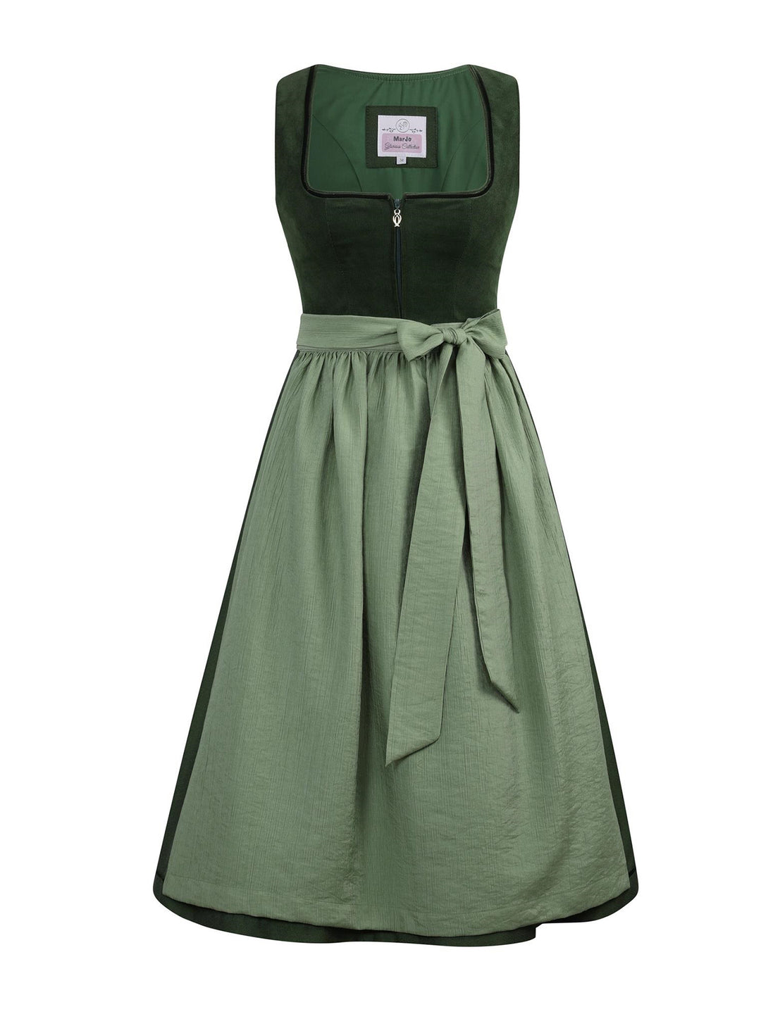 Dirndl Langenstein Flaschengrün 70cm