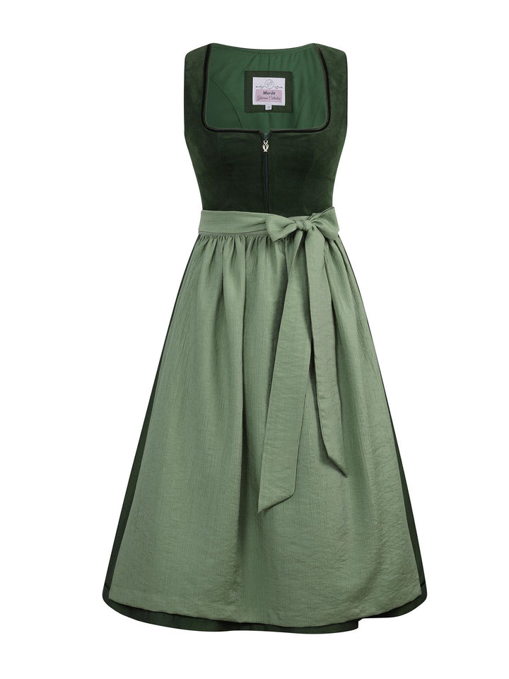Dirndl Langenstein Flaschengrün 70cm