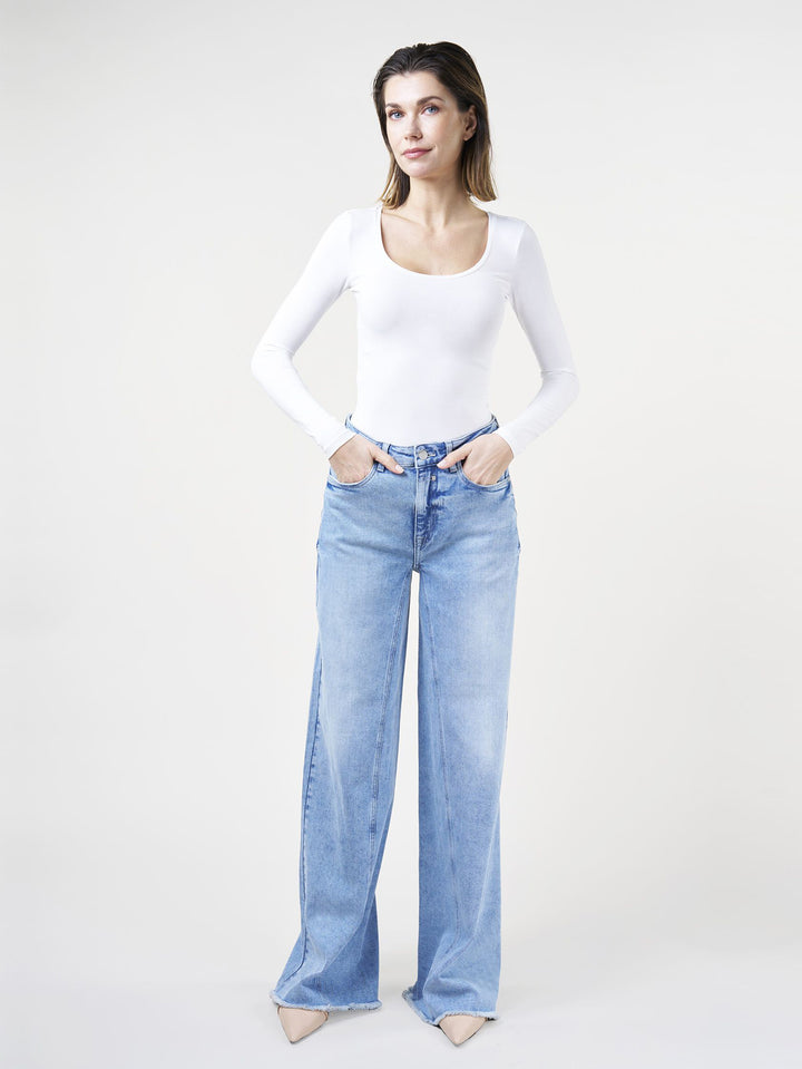 Jeans Leni Flare Sunbleached
