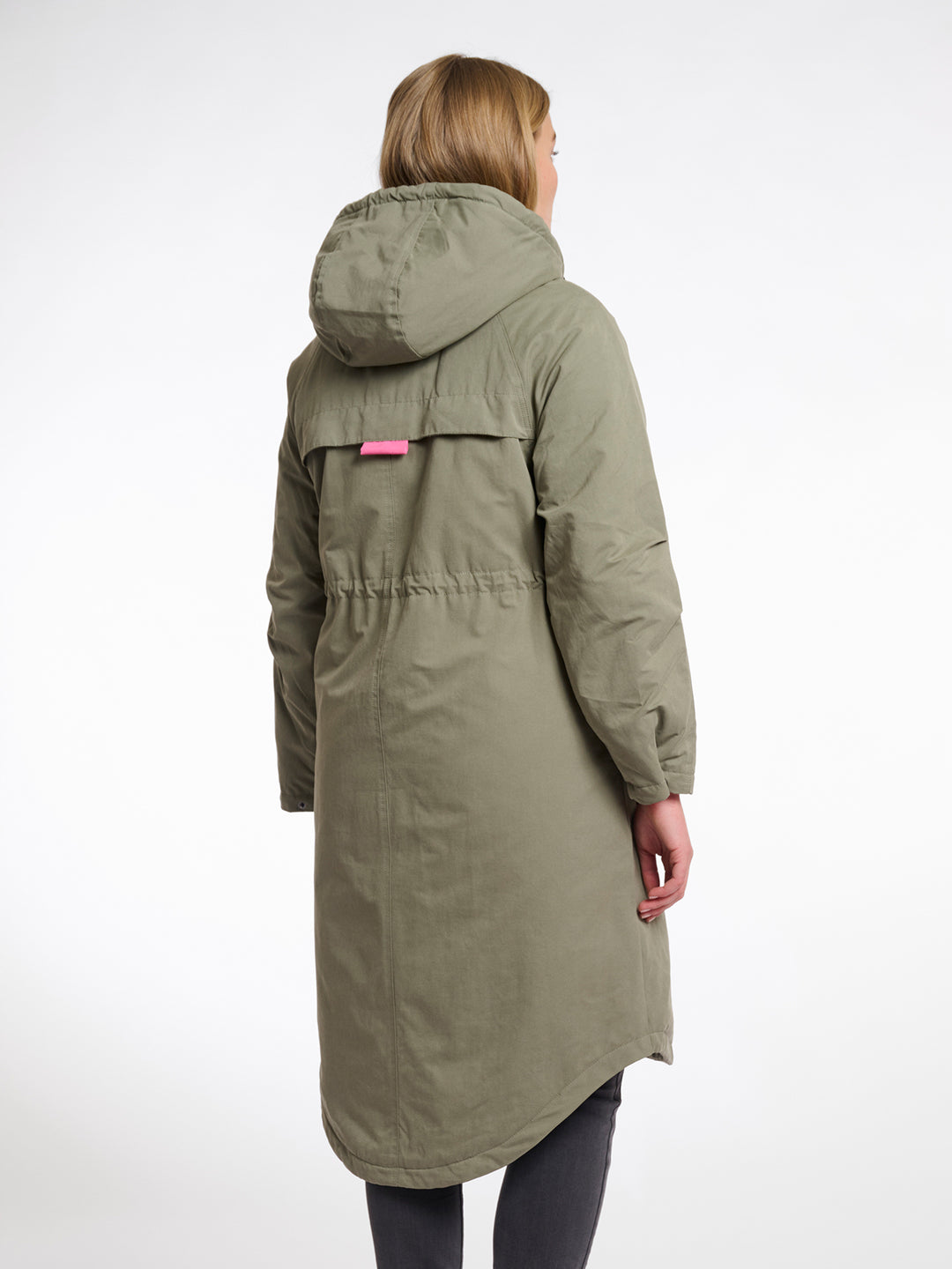 Long Parka Lina Green Ash