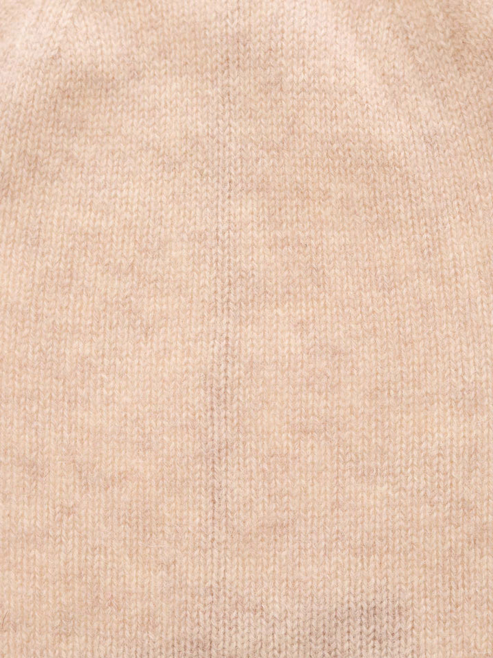 Kaschmir Beanie Hellbeige