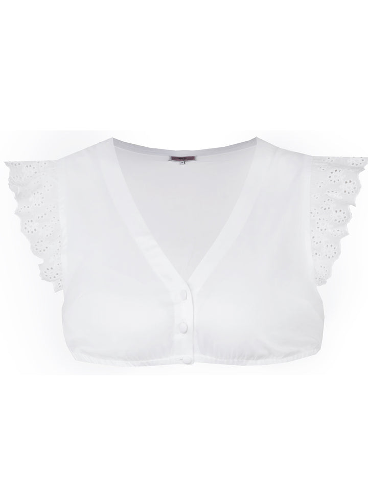 Dirndlbluse Karlsfeld Weiß