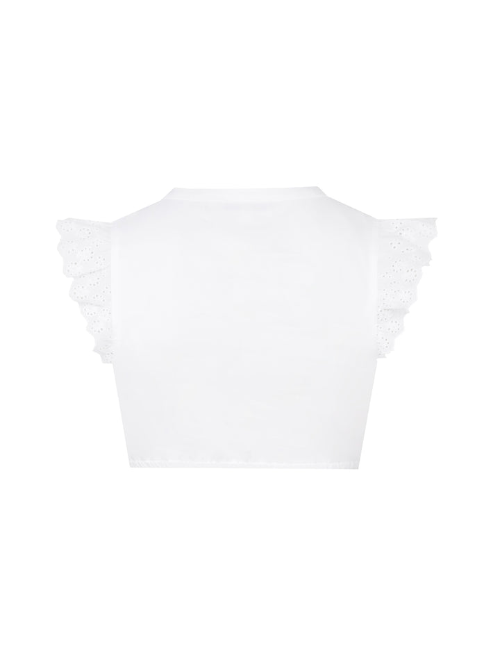 Dirndlbluse Karlsfeld Weiß