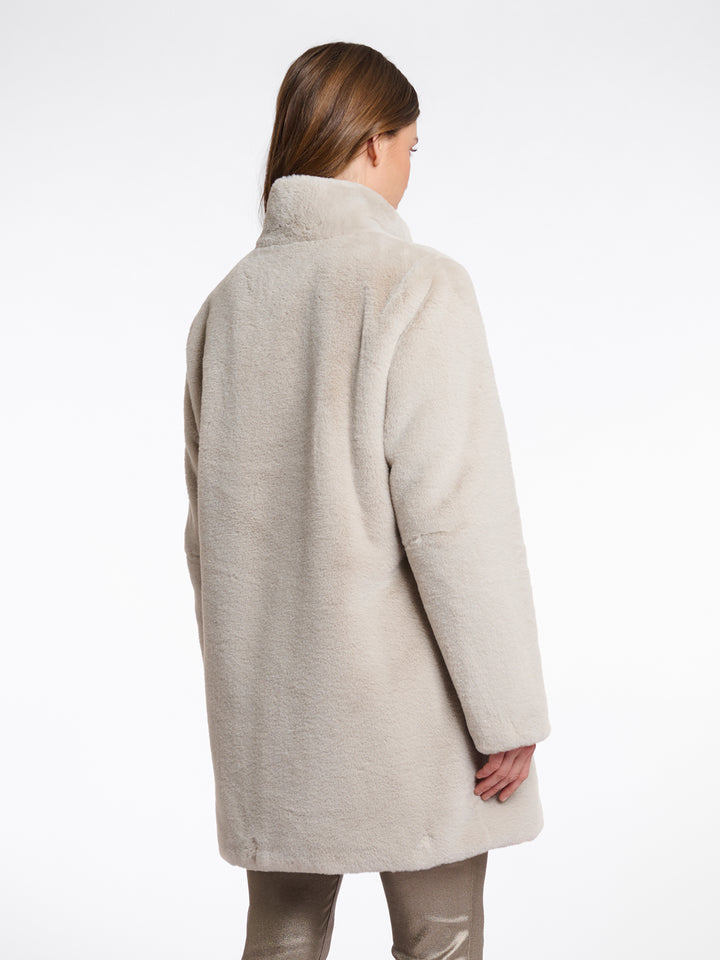 Fake Fur Jacket Nonna Birch