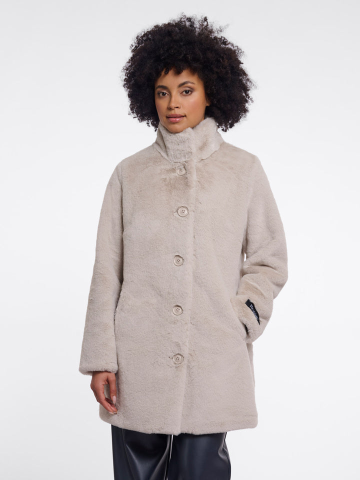 Fake Fur Jacke Nonna Birch