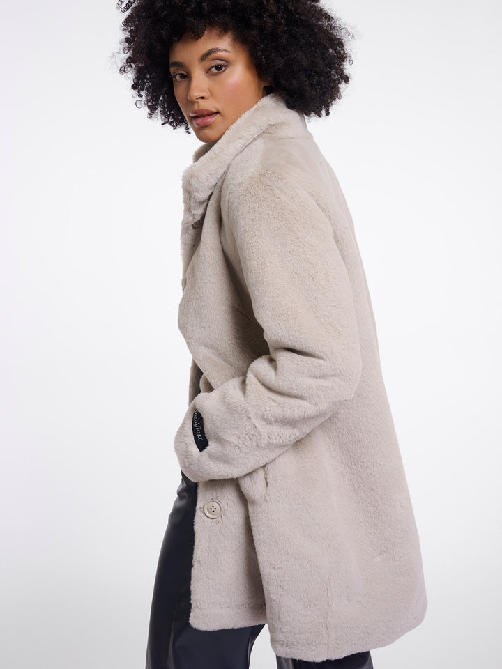 Fake Fur Jacke Nonna Birch
