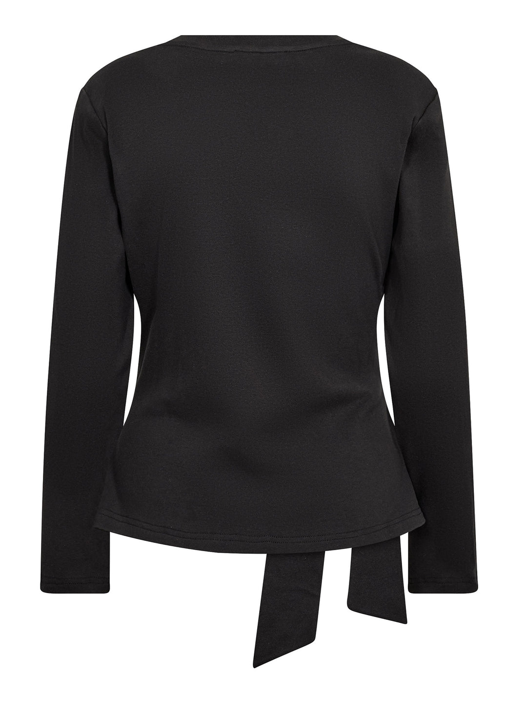 OrianeCC Pleat Tie Tee Black